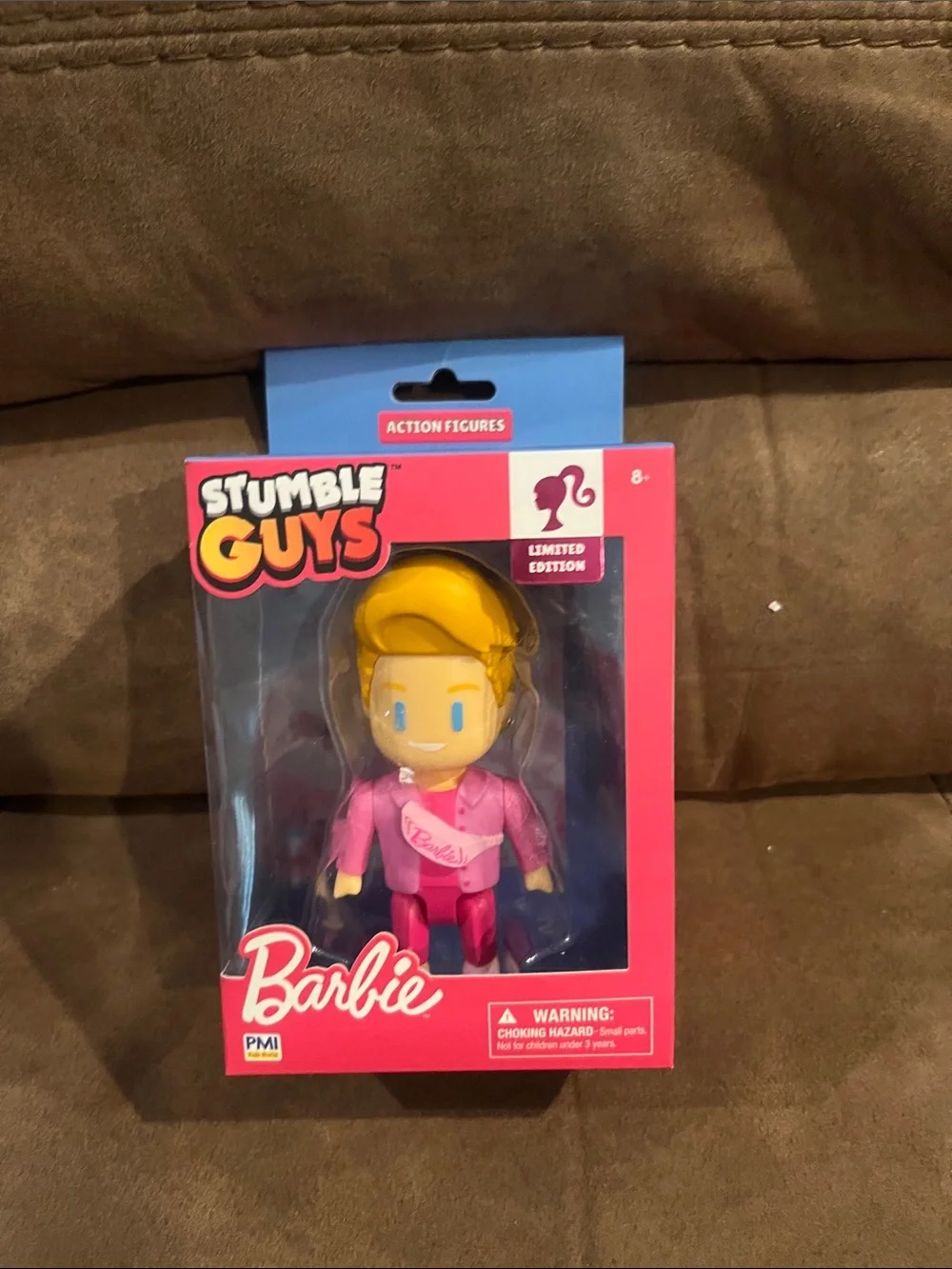 Barbie Stumble Guys Pink and Yellow Action Figure - Limited Edition